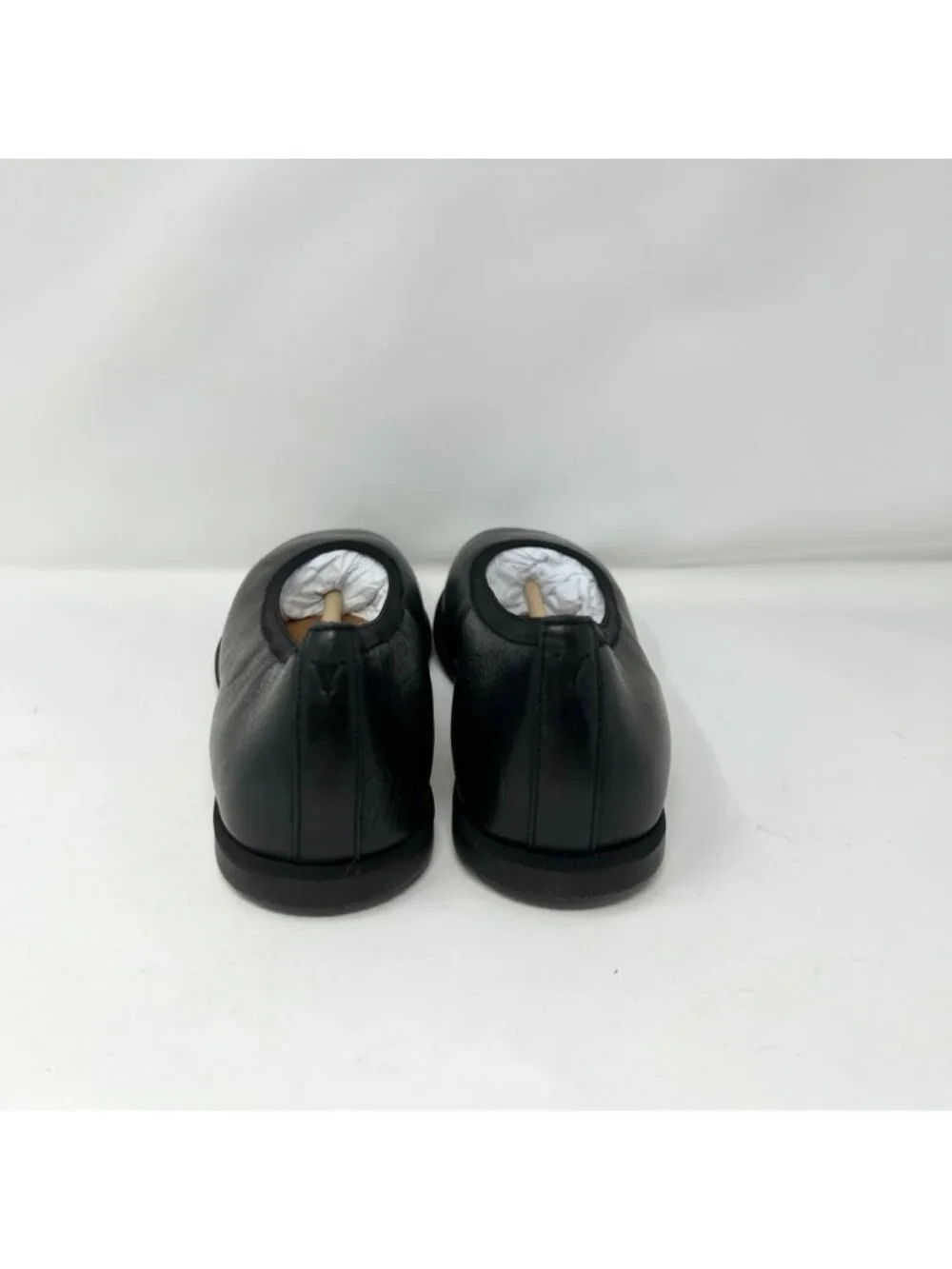 Vionic Caroll 2.0 Women's Black Leather Ballet Flats Size 9.5 Arch Support Shoe
